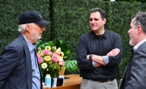 James Burrows, Joe Cristalli and Chris Harris at the IndieWire & Paramount + Consider This FYC Event at Studio 10 on June 8, 2024 in Los Angeles, California.