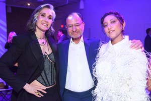 Issa López, Fisher Stevens and Francesca Sloane at the IndieWire Honors at Citizen News on June 6, 2024 in Los Angeles, California.