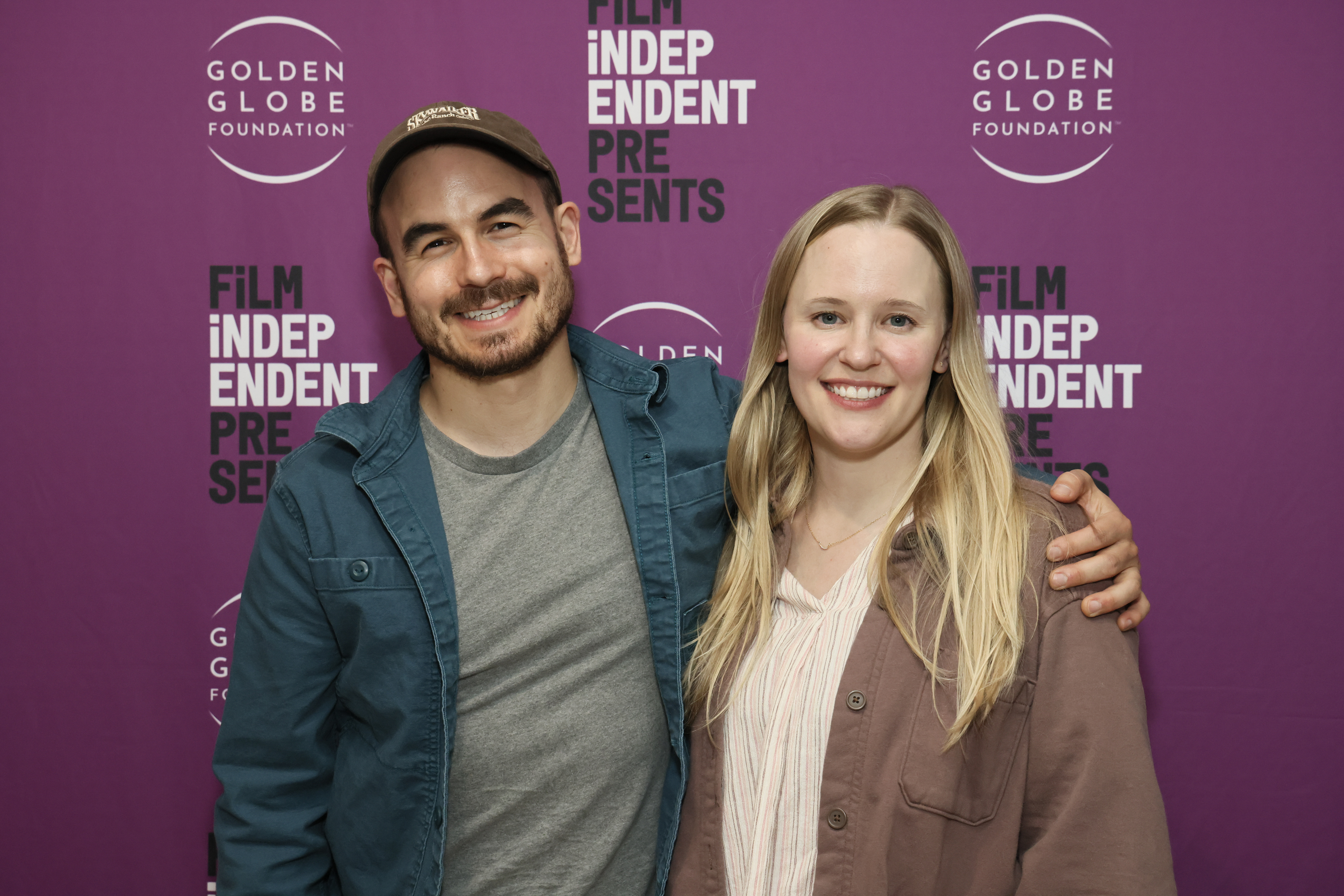 LOS ANGELES, CALIFORNIA - MAY 21: (L-R) Alex Thompson and Kelly O'Sullivan attend the Film Independent Presents a special screening of "Ghostlight" at Landmark Theatres Sunset on May 21, 2024 in Los Angeles, California. (Photo by Rodin Eckenroth/Getty Images for Film Independent)