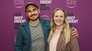 LOS ANGELES, CALIFORNIA - MAY 21: (L-R) Alex Thompson and Kelly O'Sullivan attend the Film Independent Presents a special screening of "Ghostlight" at Landmark Theatres Sunset on May 21, 2024 in Los Angeles, California. (Photo by Rodin Eckenroth/Getty Images for Film Independent)