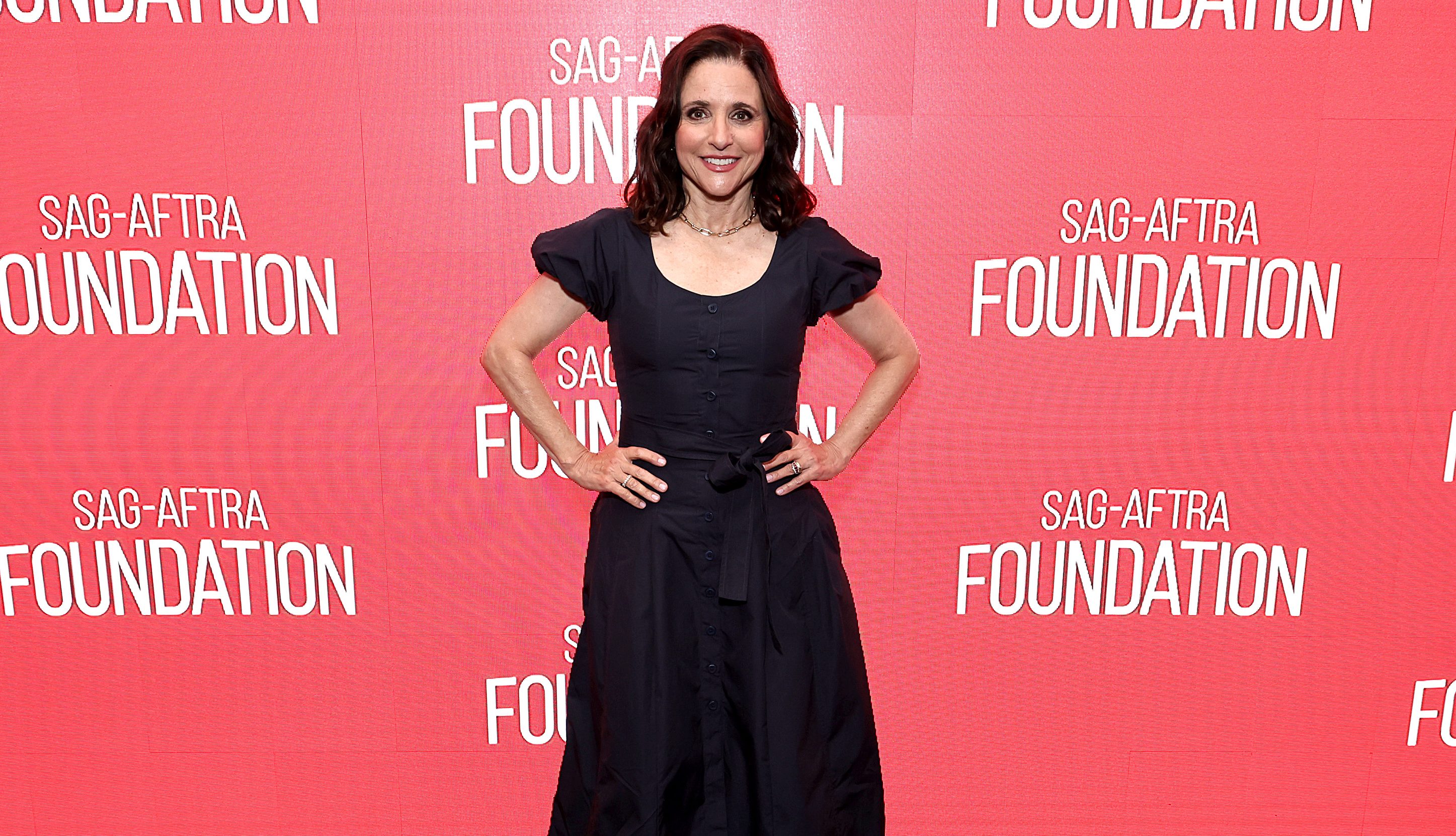 NEW YORK, NEW YORK - JUNE 05: Julia Louis-Dreyfus attends SAG-AFTRA Foundation Conversations "Tuesday" at SAG-AFTRA Foundation Robin Williams Center on June 05, 2024 in New York City. (Photo by Jamie McCarthy/Getty Images)