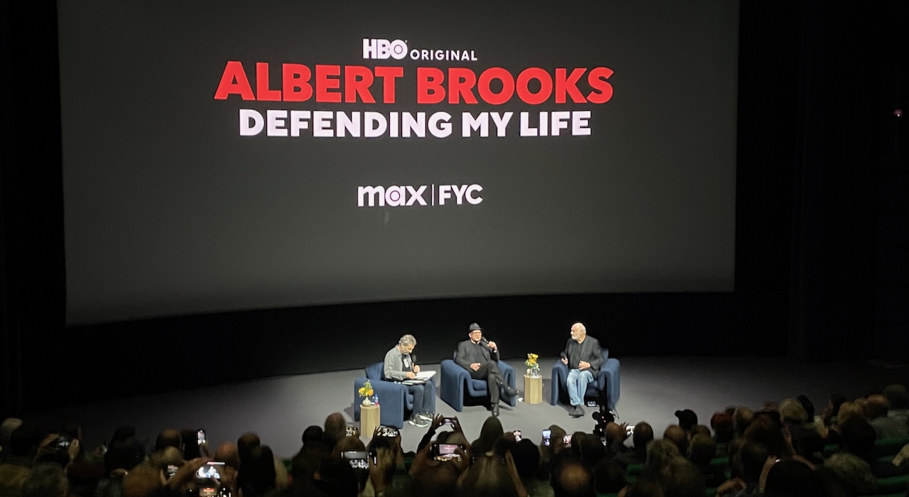 Judd Apatow, Rob Reiner, and Albert Brooks